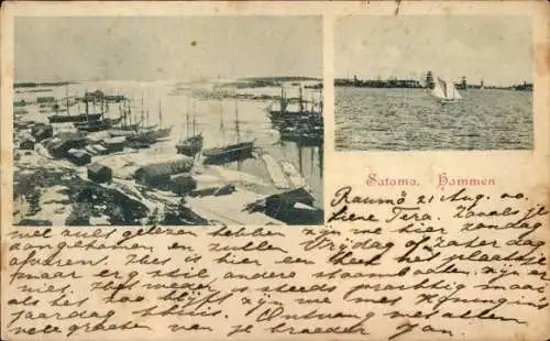 Ak Satama Finnland, Hafenpartie