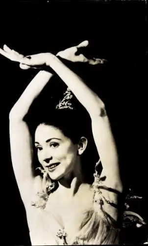 Ak Tänzerin Margot Fonteyn, Portrait, Ballett