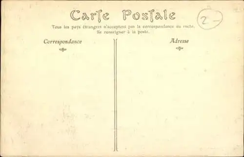 Ak Automobil-Ausstellung Paris 1907, Grand Palais, Ausstellungspalast, Fassadenbeleuchtung