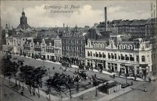 Ak Hamburg Mitte St. Pauli, Spielbudenplatz, Etablissement Eden