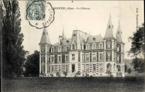 Ak Nointel Oise, Chateau