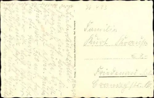 Ak Bad Salzungen in Thüringen, Gradierende Personen