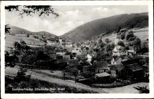 Ak Döschnitz in Thüringen, Gesamtansicht