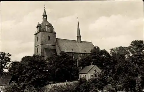 Ak Mittweida in Sachsen, Kirche Unserer Lieben Frau