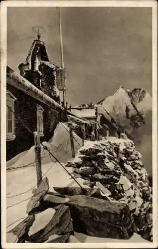 Ak Rauris in Salzburg, Zittelhaus, Hoher Sonnblick