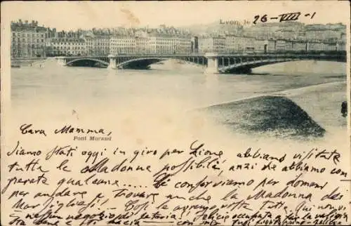 Ak Lyon Rhône, Pont Morand