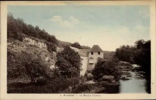 Ak Avallon Yonne, Le Moulin Cadoux