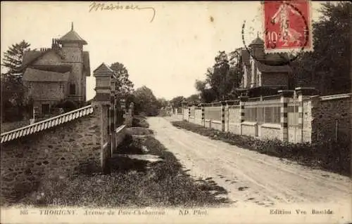 Ak Thorigny sur Marne Seine et Marne, Avenue du Parc-Chabancau