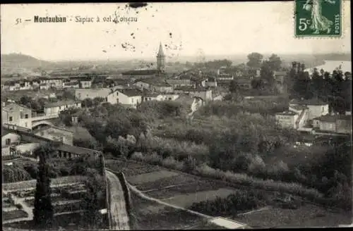 Ak Montauban Tarn et Garonne, Panorama