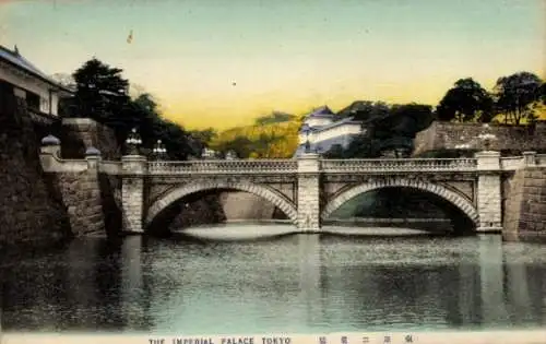 Ak Tokio Tokio Japan, Kaiserpalast