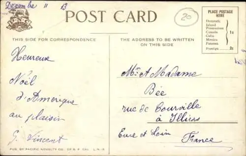 Präge Ak Sacramento Kalifornien USA, Eisenbahn, Blumen