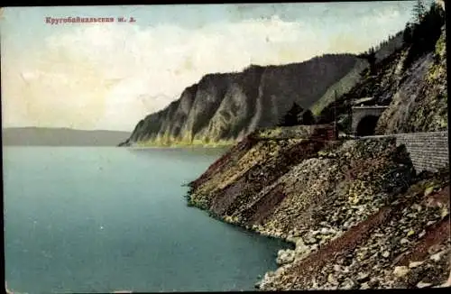 Ak Russland, Transbaikalische Eisenbahn, Le chemin de fer de Baikal