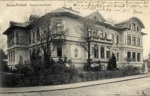 Ak Hamburg Altona Groß Flottbek, Kuratoriums Schule