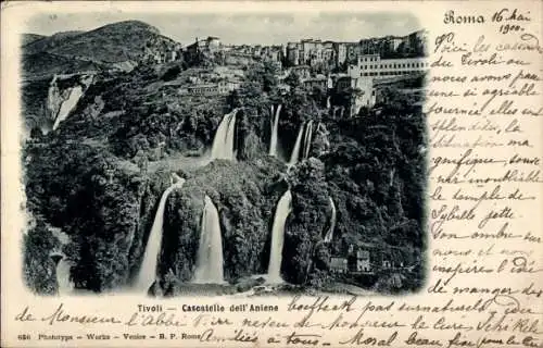 Ak Tivoli Lazio, Cascatello dell' Aniene