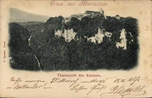 Ak Metzerlen Mariastein Kanton Solothurn, Kloster Maria Stein