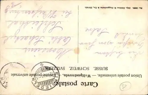 Ak Einsiedeln Kanton Schwyz Schweiz, Kloster, Klosterbrunnen