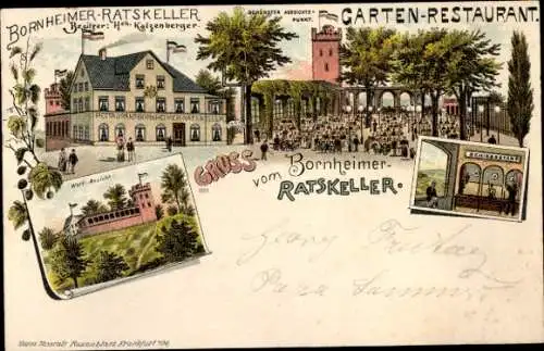 Litho Bornheim am Rhein, Restaurant Bornheimer Ratskeller