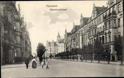 Ak Hannover in Niedersachsen, Bödekerstraße