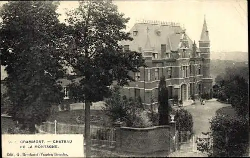 Ak Geraardsbergen Grammont Ostflandern, Château de la Montagne