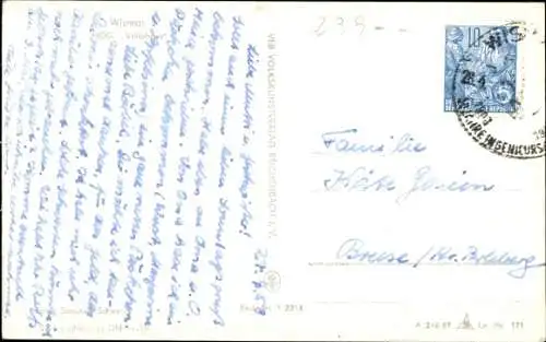 Ak Hansestadt Wismar, HOG Volkshaus