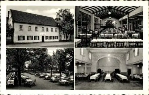 Ak Kronach in Oberfranken, Gasthaus Caféhaus Weigel, Festsaal