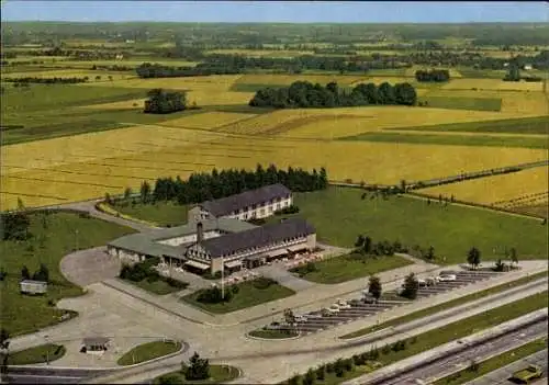 Ak Rhynern Hamm in Westfalen, Rasthaus Rhynern Nordseite, Autobahn Hannover Köln