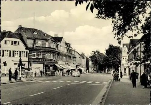 Ak Langenfeld im Rheinland, Straßenpartie