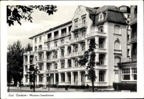 Ak Bad Nauheim in Hessen, Hessen-Sanatorium