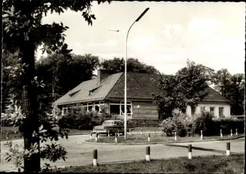 Ak Rohrbrunn Weibersbrunn im Spessart, Autobahn Rasthaus im Spessart