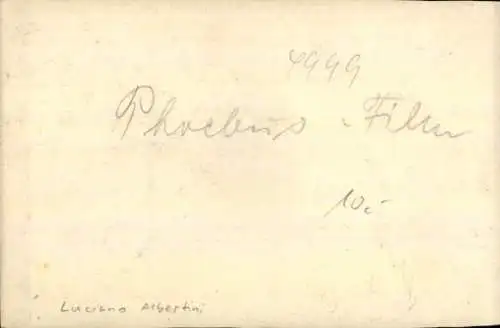 Ak Schauspieler Luciano Albertini, Portrait, Autogramm, Puppe