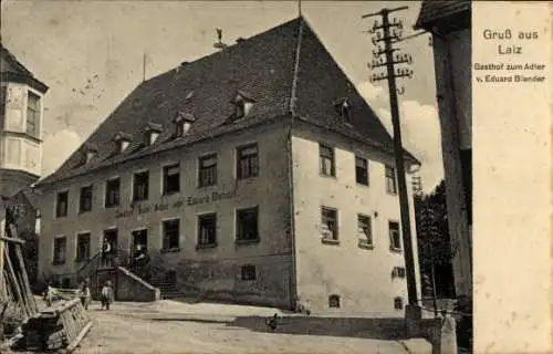 Ak Laiz Sigmaringen an der Donau, Gasthof zum Adler