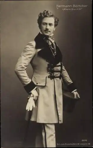 Ak Schauspieler Hermann Böttcher, Klein Dorrit