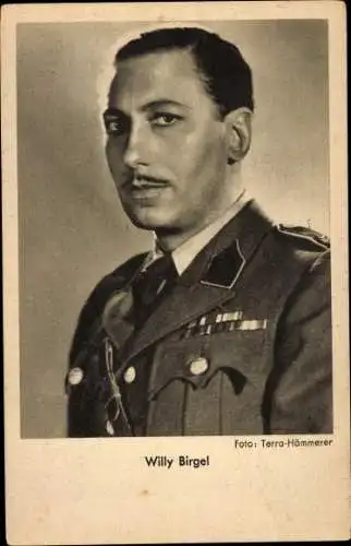 Ak Schauspieler Willy Birgel, Portrait in Uniform