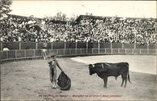 Ak Suerte de Matar, Matador profilant pour estoquer