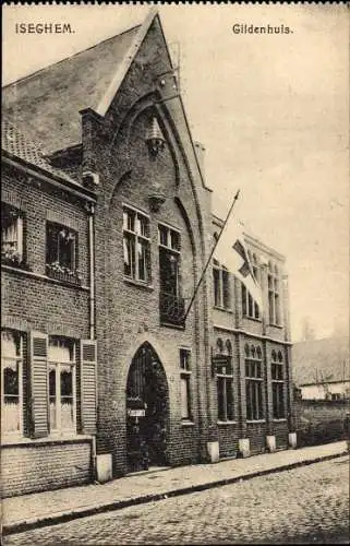 Ak Izegem Iseghem Westflandern, Gildenhuis