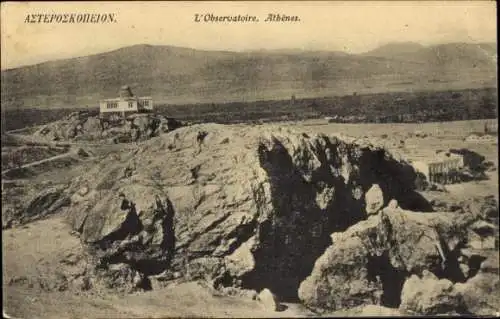 Ak Athen, Griechenland, Observatorium