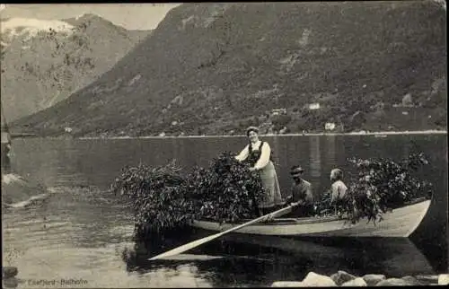 Ak Balholm Sogn Norwegen, Esefjord, Boot