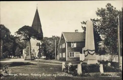 Ak Voss Norwegen, Kirken, Holberg Furuen og Huset