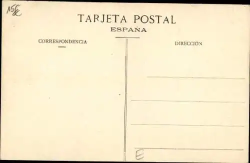 Ak Fuenterrabia Baskenland, 8. September, Kirchliche Prozession