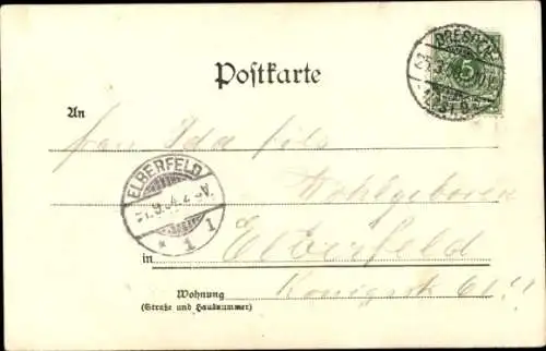 Passepartout Ak Dresden Altstadt, Zwinger