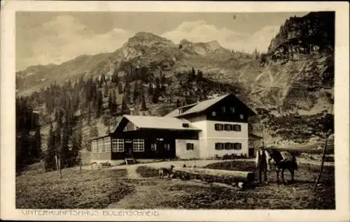 Ak Bodenschneid Schliersee in Oberbayern, Unterkunftshaus
