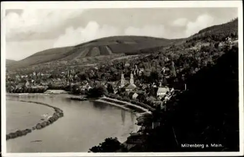 Ak Miltenberg am Main Unterfranken, Totalansicht