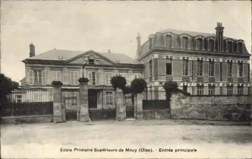 Ak Mouy Oise, Ecole Primaire Superieure, Entree principale