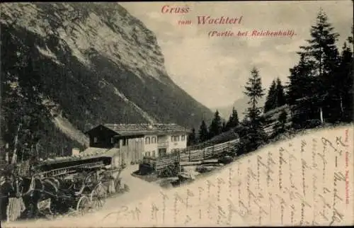 Ak Bad Reichenhall in Oberbayern, Wackterl