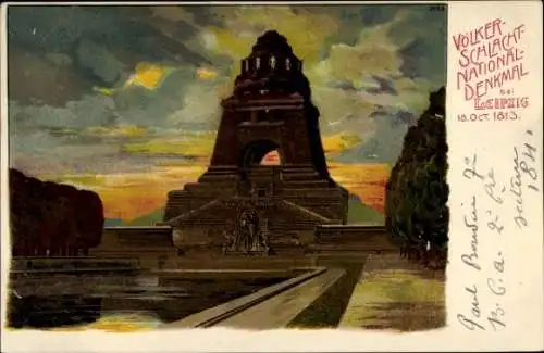 Litho Leipzig in Sachsen, Völkerschlachtdenkmal