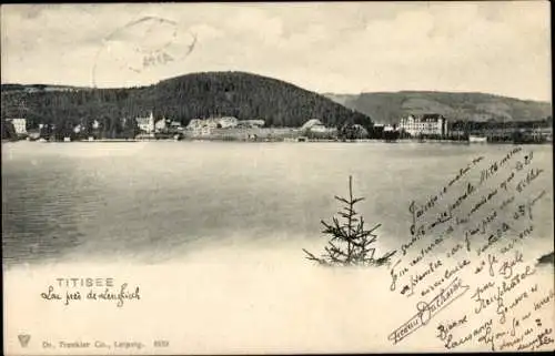 Ak Titisee Neustadt im Breisgau Hochschwarzwald, Panorama