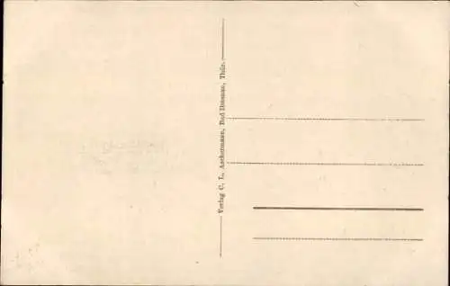 Ak Ilmenau in Thüringen, Marktplatz
