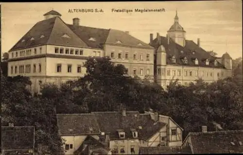 Ak Altenburg in Thüringen, freiadliger Magdalenenstift