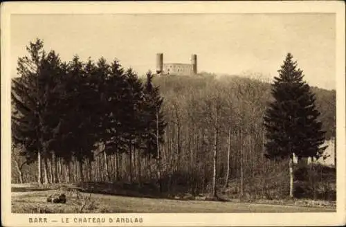 Ak Barr Alsace Bas Rhin, Château de Andlau