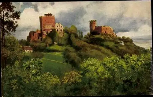 Künstler Ak Hoffmann, H., Ottrott Bas Rhin, Rathsamhausen, Lützelburg